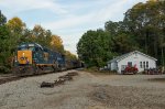 CSXT 2514 Leads L054 at Dixfield
